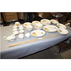 Partial Crownford Burslem Dish Set (62)