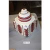 Image 3 : Ukrainian Cookie Jar with Dancing Couple and Lid 7.75" W and 11" T