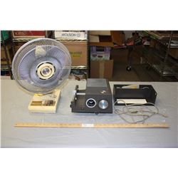 Kenmore Fan (Working) and Sawyers 550 R Projector (Working)