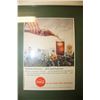 Image 2 : Coca-Cola Framed Advertisement and 1976 Olympics Tray