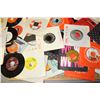 Image 8 : Table Lot of 45s Records