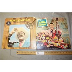 2X THE MONEY - Hank Snow and Wilf Carter Records