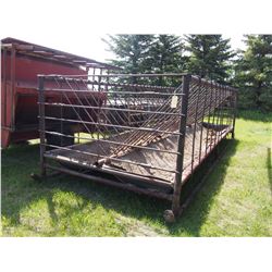 Bale Feeder on Skids- 19ft X 7ft