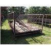 Image 2 : Bale Feeder on Skids- 19ft X 7ft