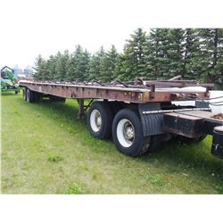 HiBoy Flat Deck Trailer Bale Hauler- 45ft