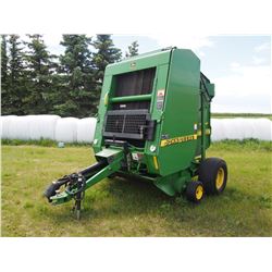 2000 John Deere 466 Silage Special Round Baler