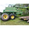 Image 7 : John Deere 7721 PT Combine with 212 Pickup *with extra tire