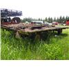 Image 1 : 8ft X 16ft Rubber Tire Wagon *needs floor