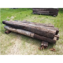 7 TIMES THE MONEY: 7 8Ft Railroad Ties