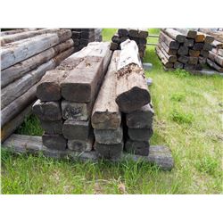 15 TIMES THE MONEY: 15 8Ft Railroad Ties