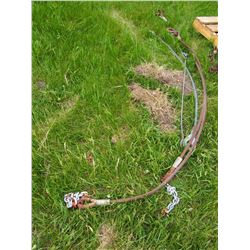 3 Pieces of Tow Cable with Hooks