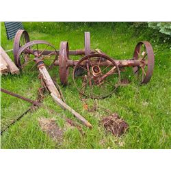 Wagon Wheels with Axles