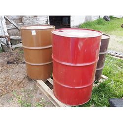 4 Empty Drums -2 John Deere