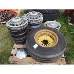 11L-15SL Tire Rim, Rims, Hub Caps