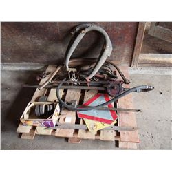 Beam Scale, Barrel Pump, Buck Saws, Etc