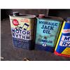 Image 2 : MobilOil, Jack Oil, Atlas, Tumbler, Etc Oil Tins (total of 6)