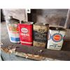 Image 1 : 4 Vintage Oil Tins