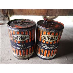 2 ChipMan Chemical Pails