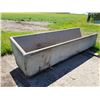Image 3 : 12 X THE MONEY Concrete Bunk Feeders 2 With Ends 10 Open Ends (10 FT Long)