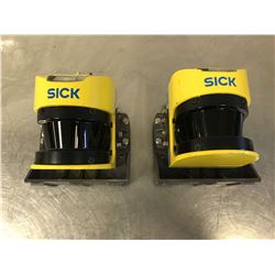 (2) SICK S30A-6011BA SAFETY LASER SCANNER