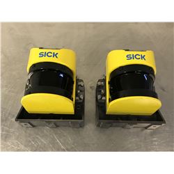 (2) SICK S30A-6011BA SAFETY LASER SCANNER