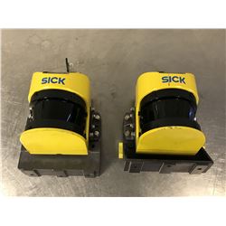 (2) SICK S30A-6011BA SAFETY LASER SCANNER