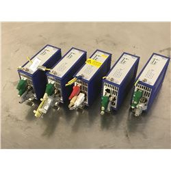 (5) HIRSCHMANN RS2-5TX RAIL SWITCH