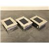 Image 1 : (3) SIEMENS 6AV6 545-0BC15-2AX0 OPERATOR TOUCH PANEL *CRACKED ENCLOSURE*