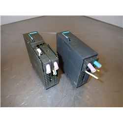 (2) SIEMENS 1P 6ES7 315-2AG10-0AB0 SIMATIC S7