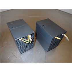 (2) SIEMENS 1P 6ES7 307-1KA02-0AA0 SIMATIC S7 POWER SUPPLY