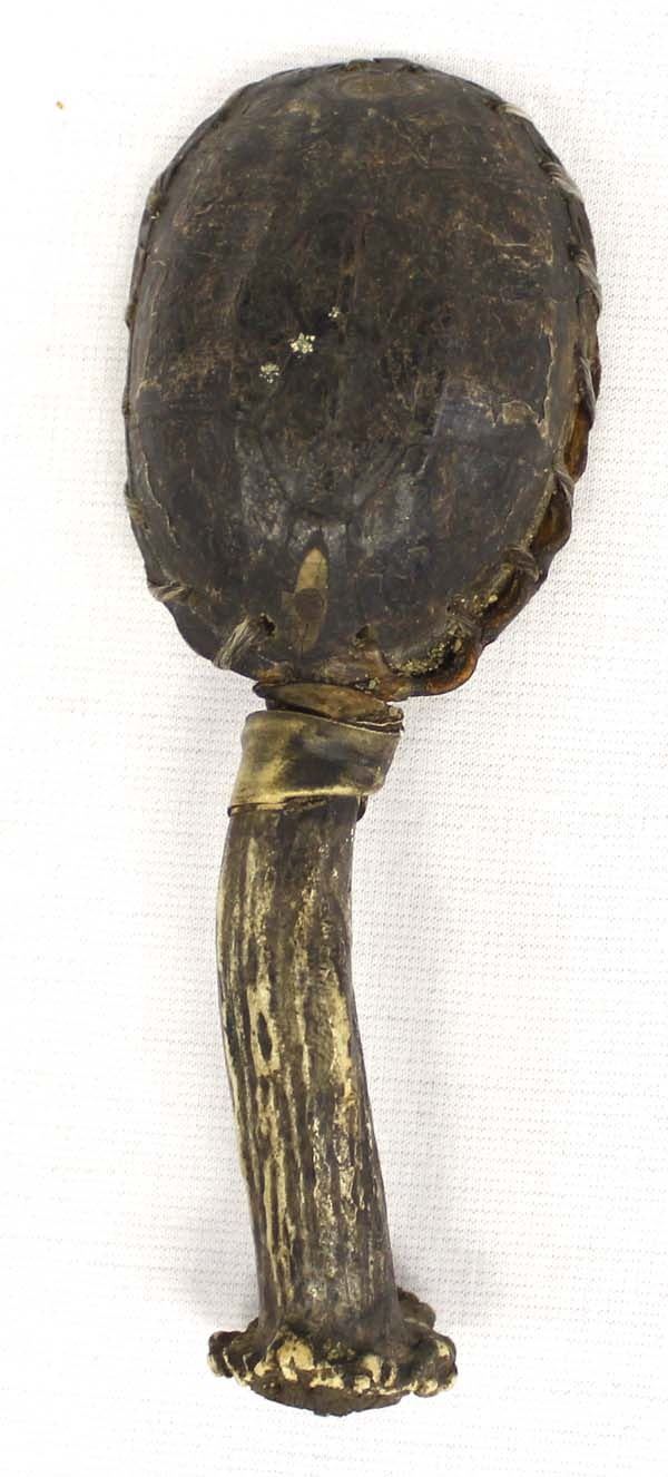 Native American Shell Rattle Antique Native American Shell Dance Rattle