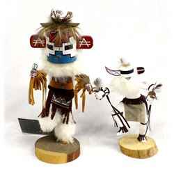 2 Native American Navajo Kachinas