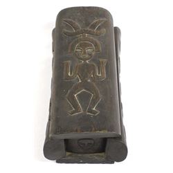 Vintage African Carved Wood Box