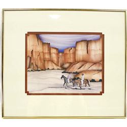 Yaqui Print by Amado Maurillo Pena, Jr.