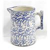 Image 1 : Vintage Spongeware Crock Pitcher
