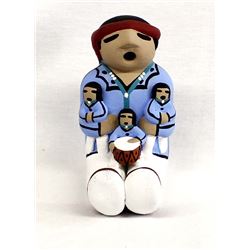 Native American Zuni Pueblo Pottery Storyteller