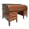 Howard Hughes personal oak work desk that formerly belonged to Howard, Senior from Hughes Tool Co.