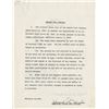 Image 2 : Howard Hughes, Sr. personal typed and signed Hughes Tool Company employee bonus schedule.