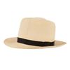Howard Hughes personal Panama hat in original Oviatt's Beverly-Wilshire hat box.