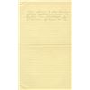 Image 2 : Howard Hughes handwritten Hughes Productions directive exemplifying his attention to detail.