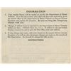 Image 2 : Howard Hughes personal signed 1947 California Temporary Driver's License.