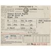 Image 1 : Howard Hughes personal 1955 California Driver's License and Temporary Driver's License.