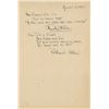 Image 1 : Allen, Fred. Autograph note signed ('Fred Allen'), 3 August 1935