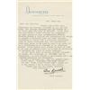 Image 1 : Laurel, Stan. Typed letter signed ('Stan Laurel'), 23 November 1964