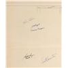 Image 2 : [Space]. Original Mercury spacecraft blueprint signed by Astronauts Carpenter, Shirra & Cooper.