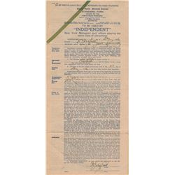 Florenz Ziegfeld contract signed ('F. Ziegfeld'), 6 December 1926.
