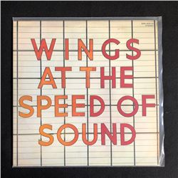 PAUL McCARTNEY AND THE WINGS  AT THE SPEED OF SOUND  LP (JAPAN IMPORT)