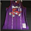 Image 3 : VINCE CARTER SIGNED MITCHELL AND NESS  RAPTORS JERSEY (AJ SPORTS COA)