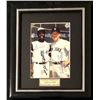 Image 1 : AARON AND FORD SIGNED BASEBALL IMMORTALS FRAMED PHOTO w/ COA