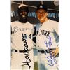 Image 3 : AARON AND FORD SIGNED BASEBALL IMMORTALS FRAMED PHOTO w/ COA
